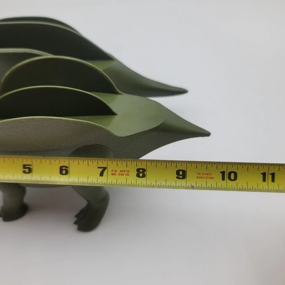 Dinosaur Taco Holder Set Green Triceratops and Brachiosaurus Kitchen Accessories